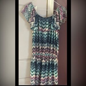 Design Lab Lord‎ & Taylor Pastel Abstract Romper
